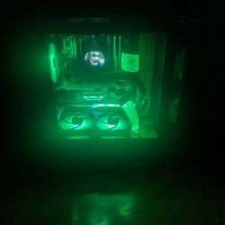 GENUINE CUSTOM BUILT DARK KNIGHT JOKER THEMED GAMING PC
