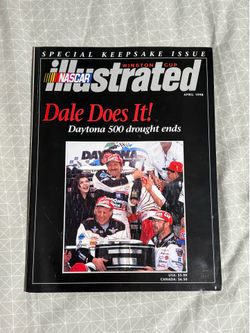 Nascar Winston Cup Illustrated Magazine April 1998 Dale Earnhardt Daytona 500