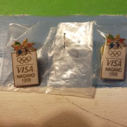 1998 Nagano Olympics Pins