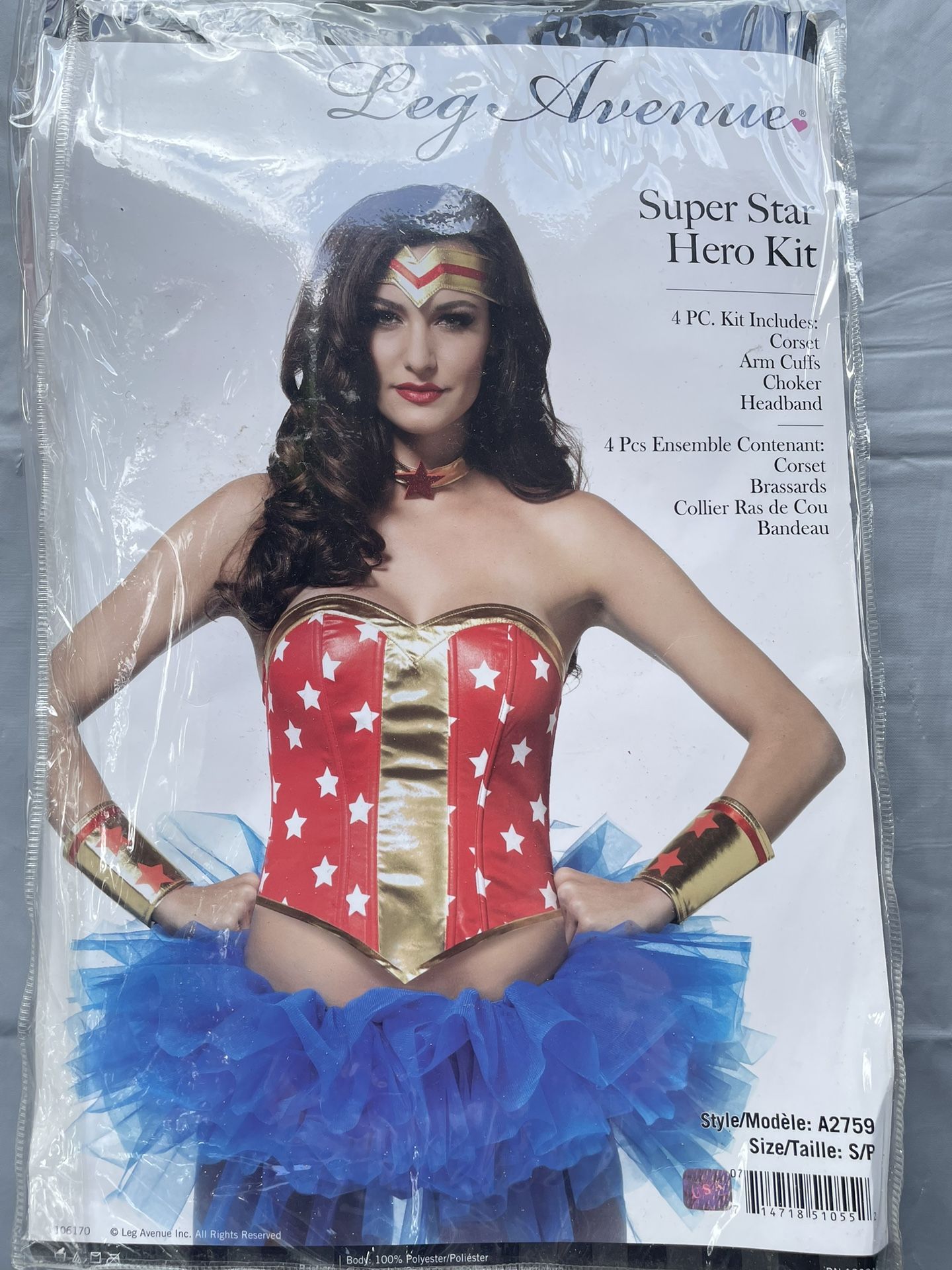 Wonder Woman Halloween Costume-new