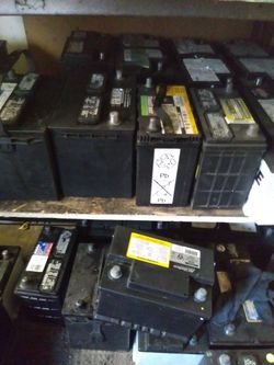 Used batteries for variety of cars