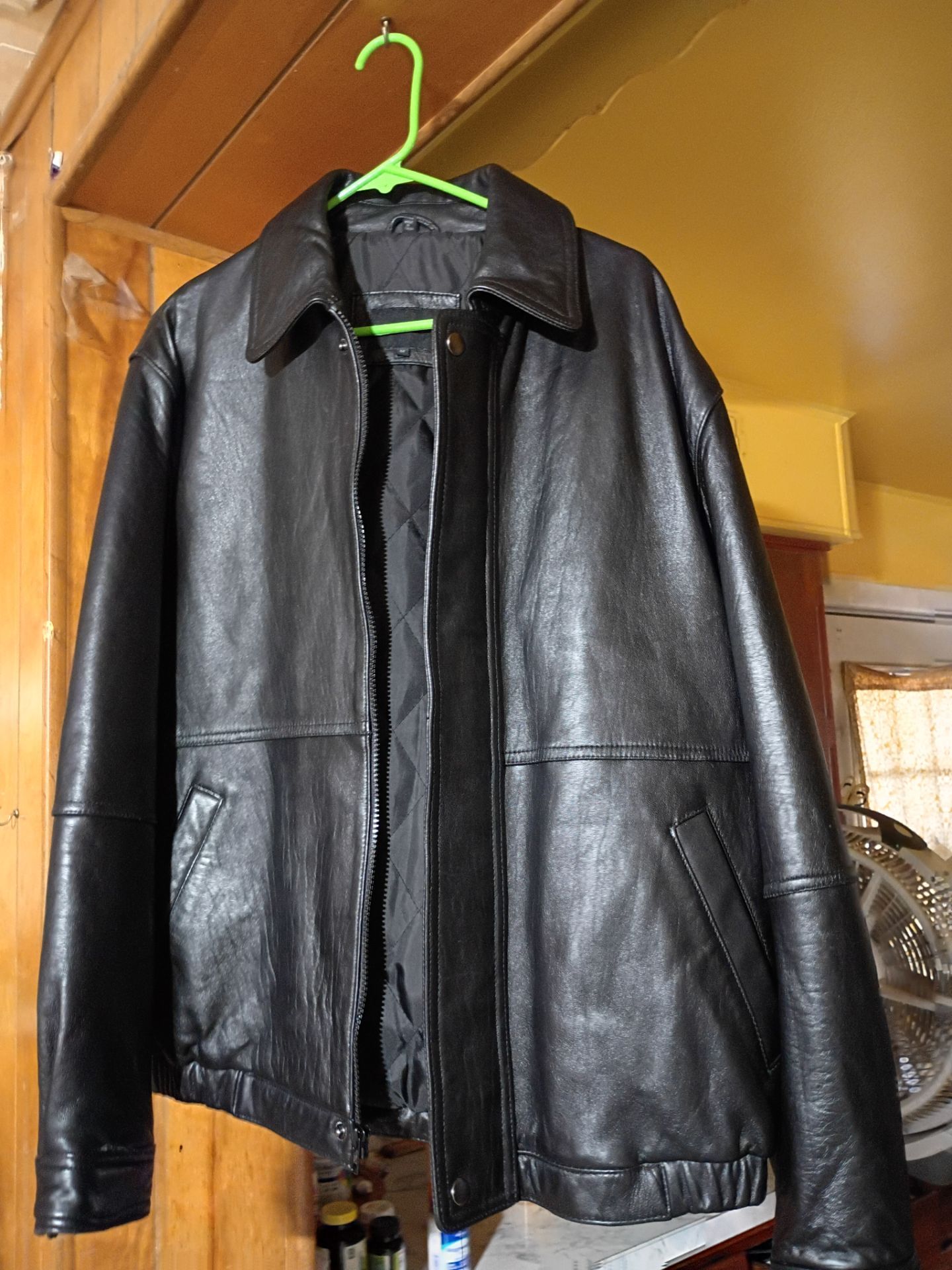 Modern Elements Leather Jacket $25