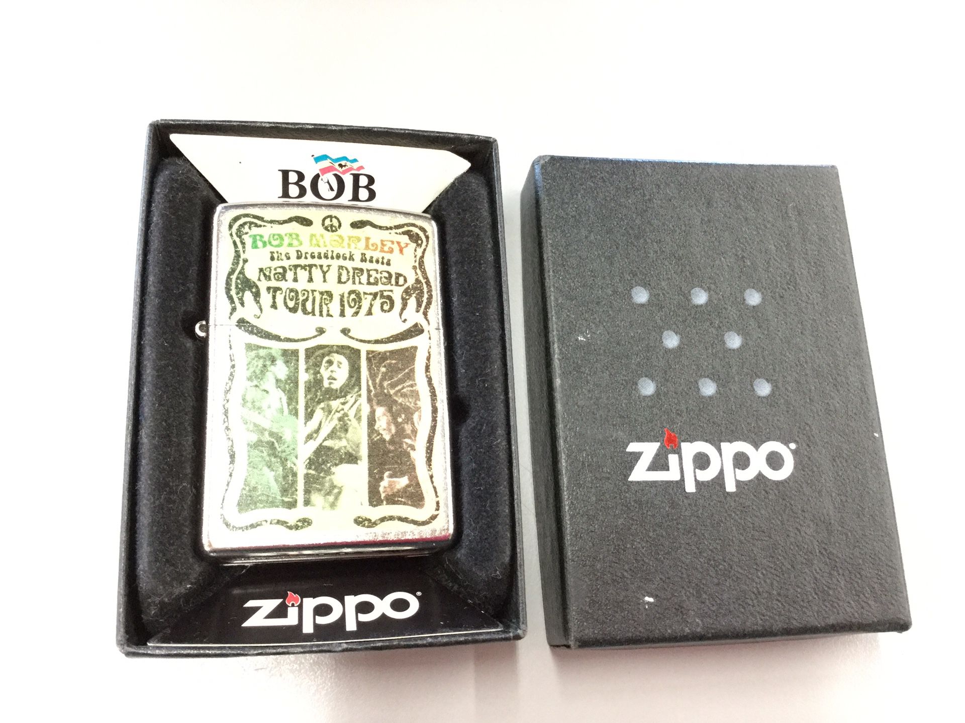 Bob Marley Zippo Lighter with Box