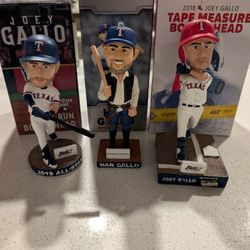 Texas rangers joey Gallo bobblehead set 