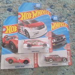 2026 Hot Wheels red edition complete set of 3