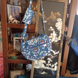 Vera Bradley Shoulder Bag With Wallet