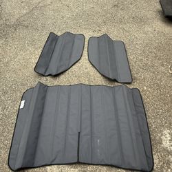  3-piece insulated window covers — likely for Mercedes Sprinter van (2007–2025).