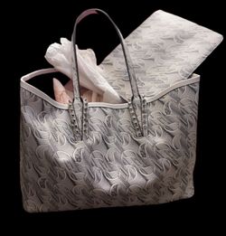 Louboutin purse tote bag
