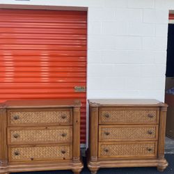 2 Small Dresser Or Nightstands Tommy Bahama Style 