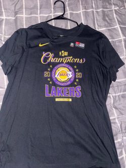 Nike Los Angeles Lakers 2020 Champions Women’s shirt Size XL