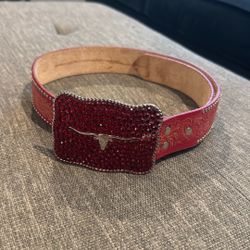 Genuine leather western Belt.  Size M