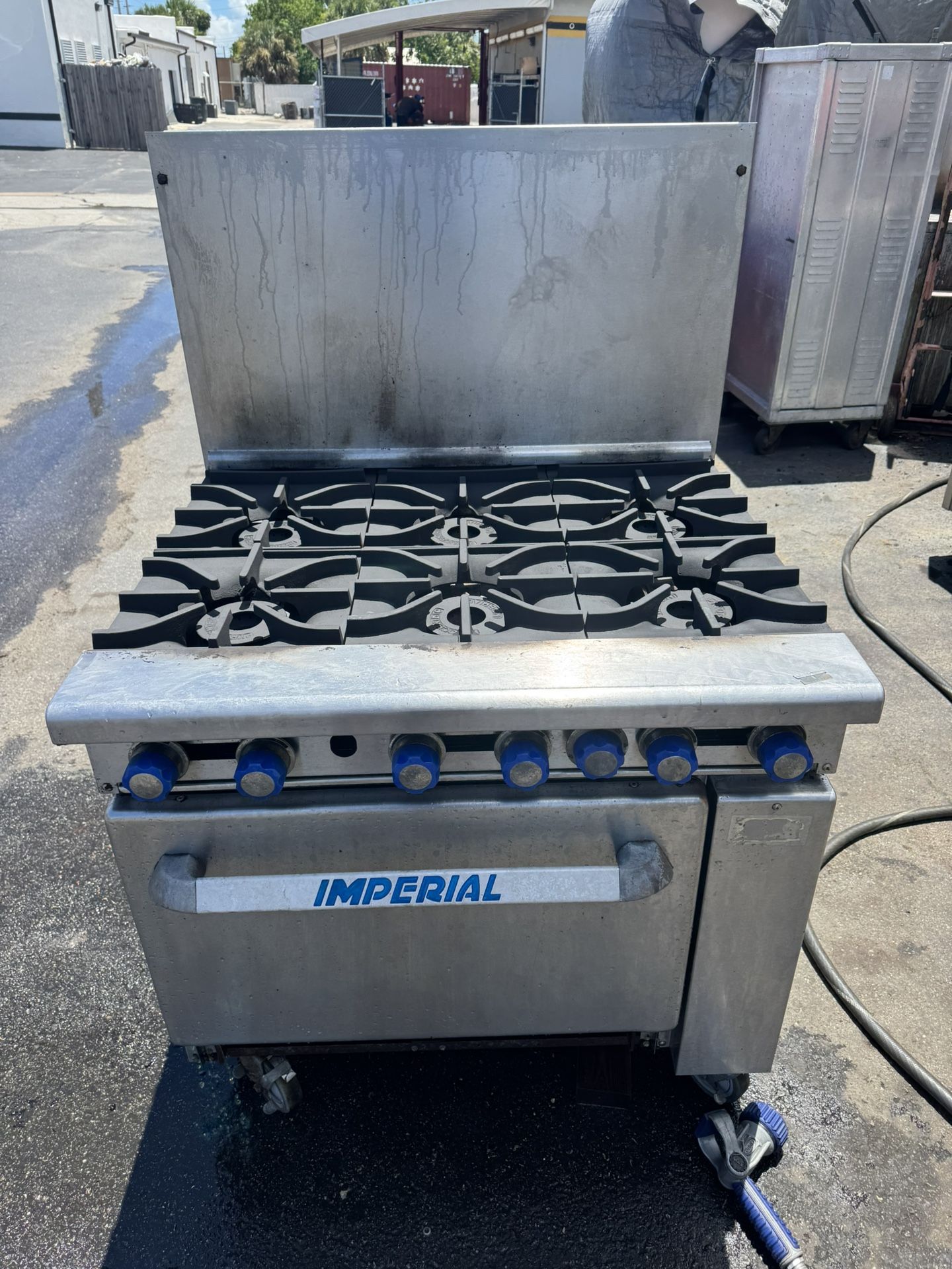 Imperial Six Burner Gas Range