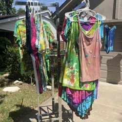 Tiedyed t-shirt’s new for sale $10 each M/F