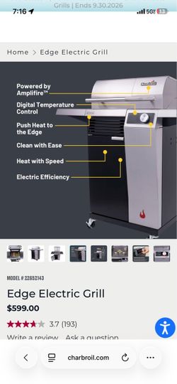 Char-Broil Edge Electric Grill
