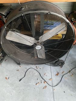 Commercial shop fan