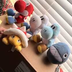 Super Mario Bros. Plushies 