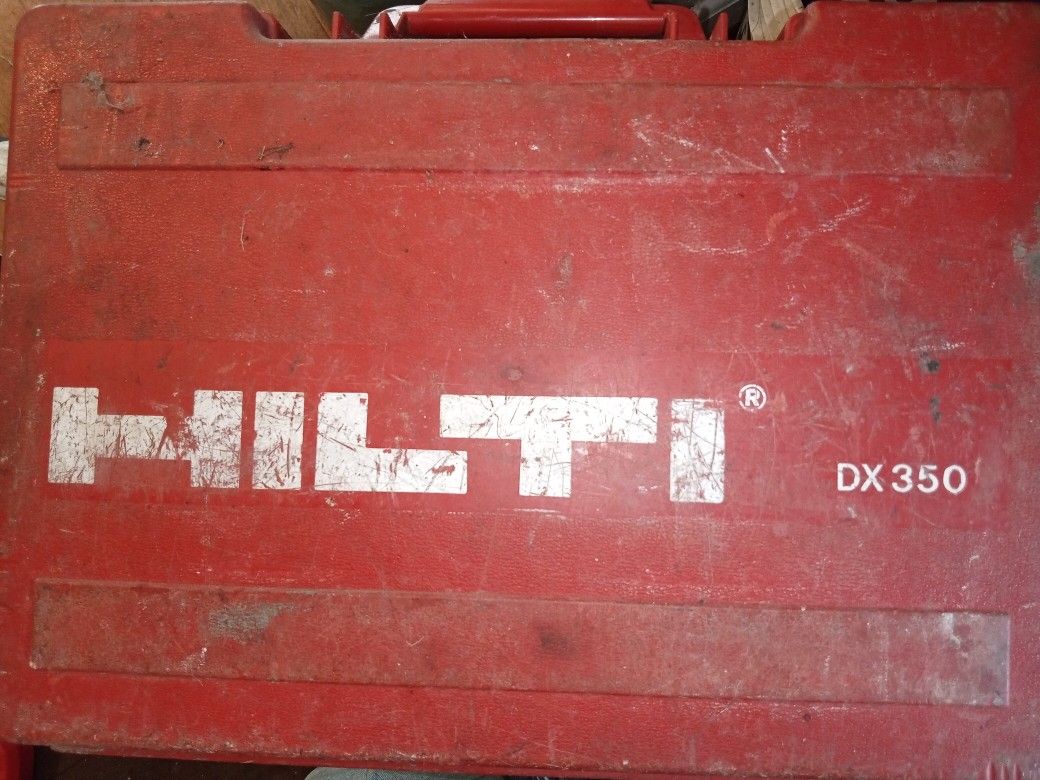 Hilti Dx 350 Powder Nail Gun