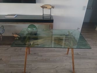 Swedish Glass Table