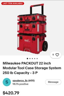 Milwaukee pack out set