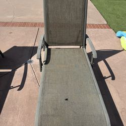 Two Pool Lounge Chairs