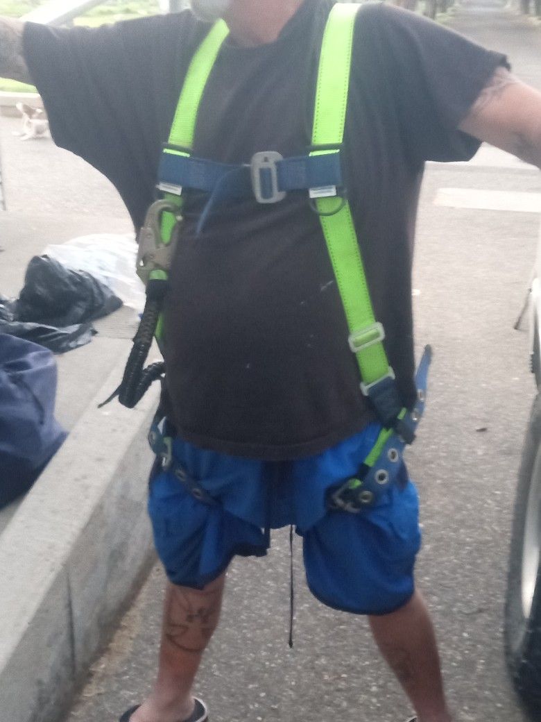 Safety Harness And Lanyard $75 For Both
