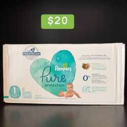 Pampers Pure Size 1 (82 Count)