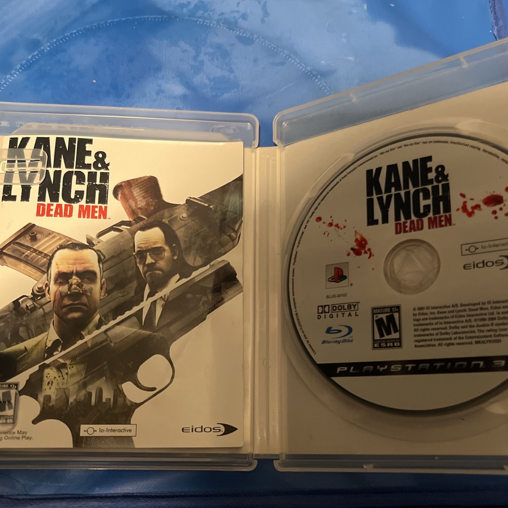 PS3 / KANE & LYNCH DEAD MEN.