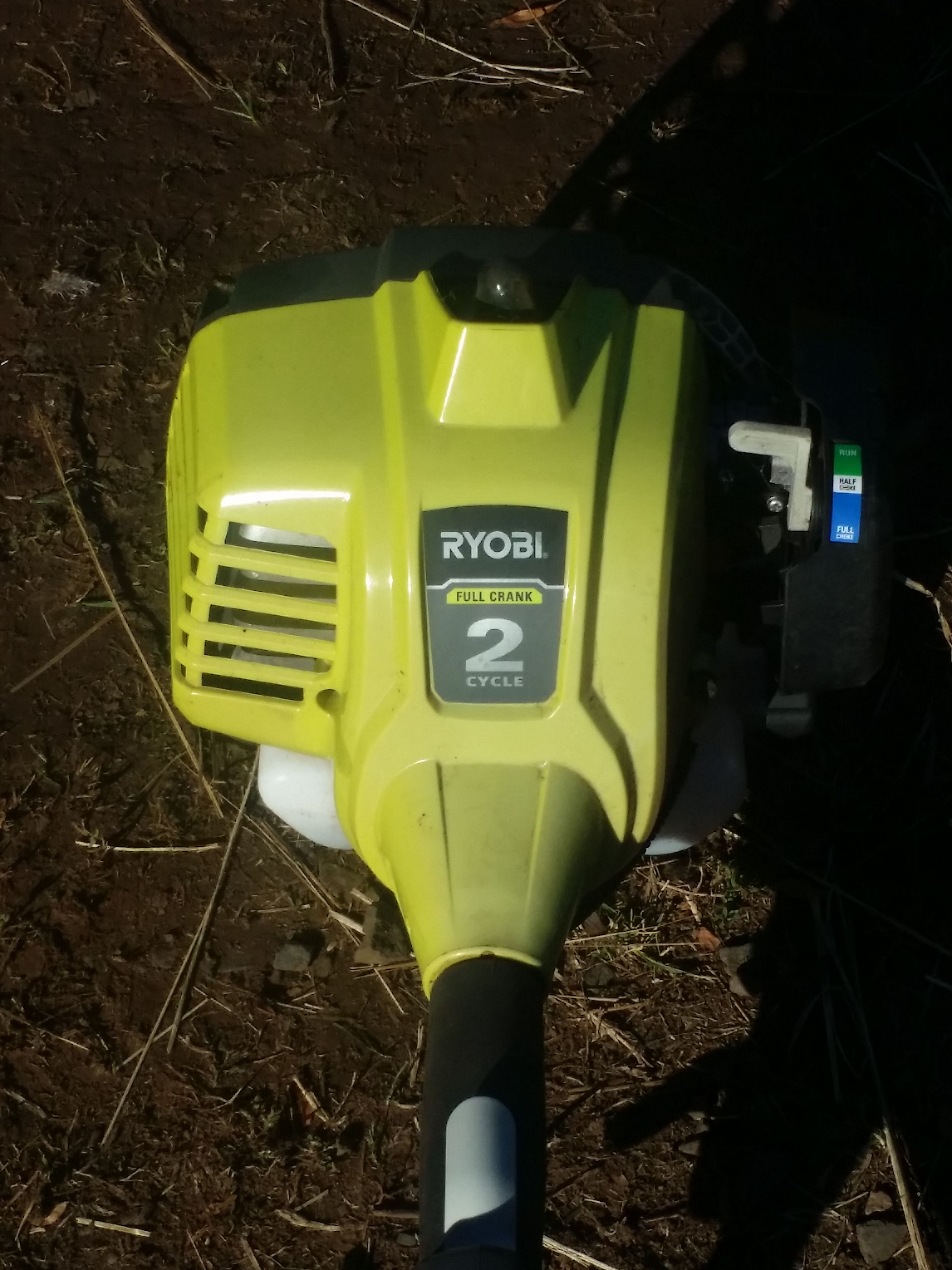 Ryobi 2Cycle Straight Shaft Weed Eater with Blower/Vac Attachment for