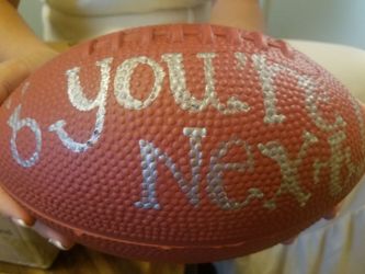 Foam WEDDING football