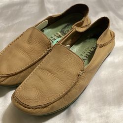 SPERRY TOP SIDER Tan Leather Men’s  Loafer Driving  Size 8.5M