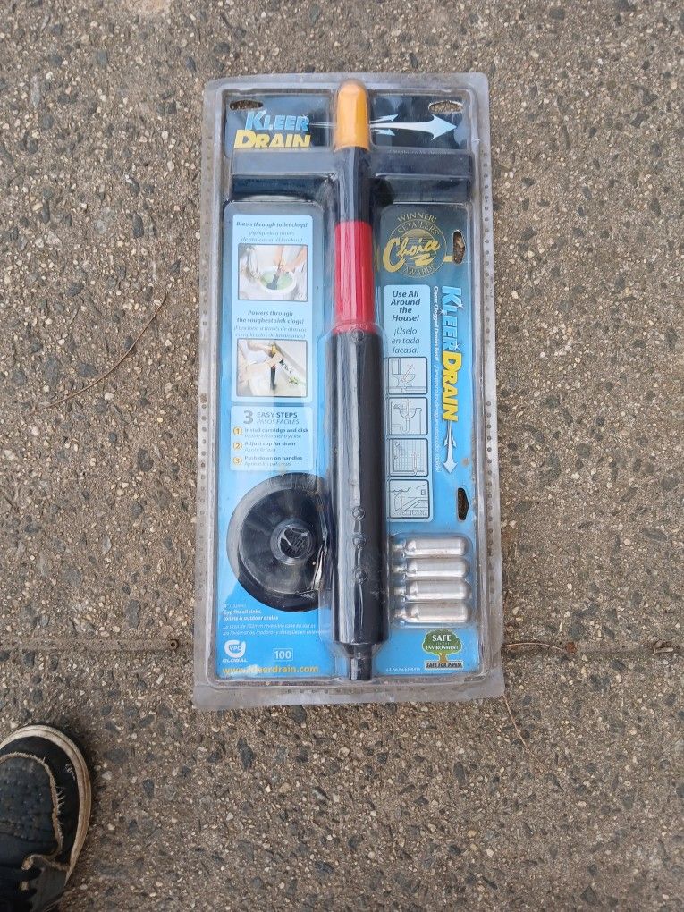 ×NEW× Kleer Drain Plundger