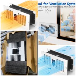 BRAND NEW!! Apexicalo RTR300  Through Wall Fan