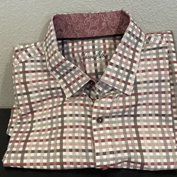 Tasso Elba Long Sleeve Button Down XXL