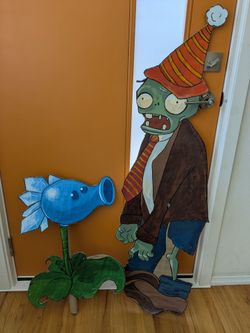 Plants Vs Zombies Birthday Party decor