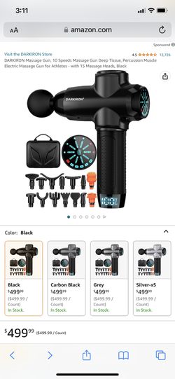 Massage Gun (BRAND NEW)