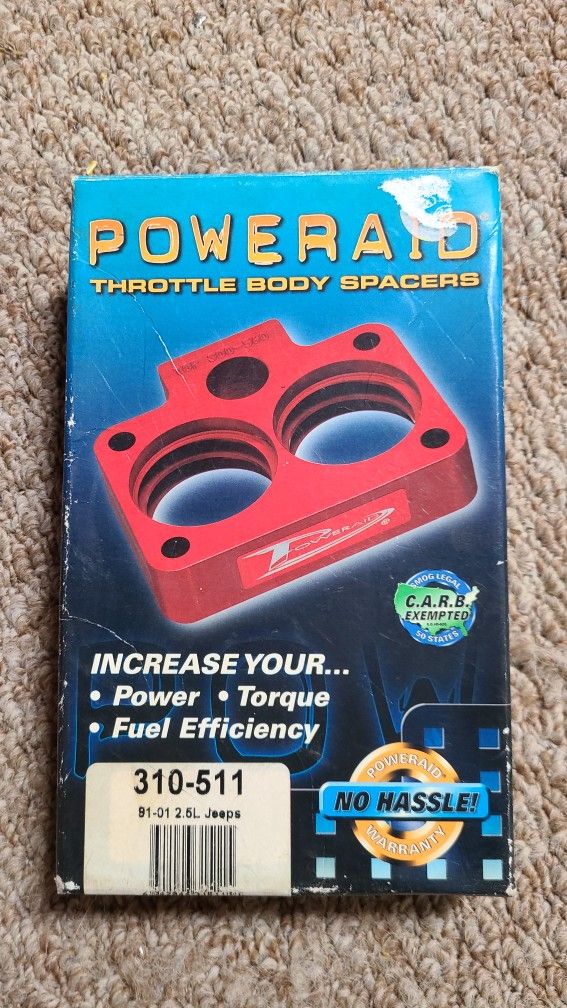 Poweraid Throttle Body Spacer