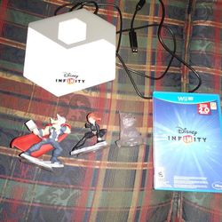 Disney Infinity 2.0 Game, Base And 3 Avenger Figures. 