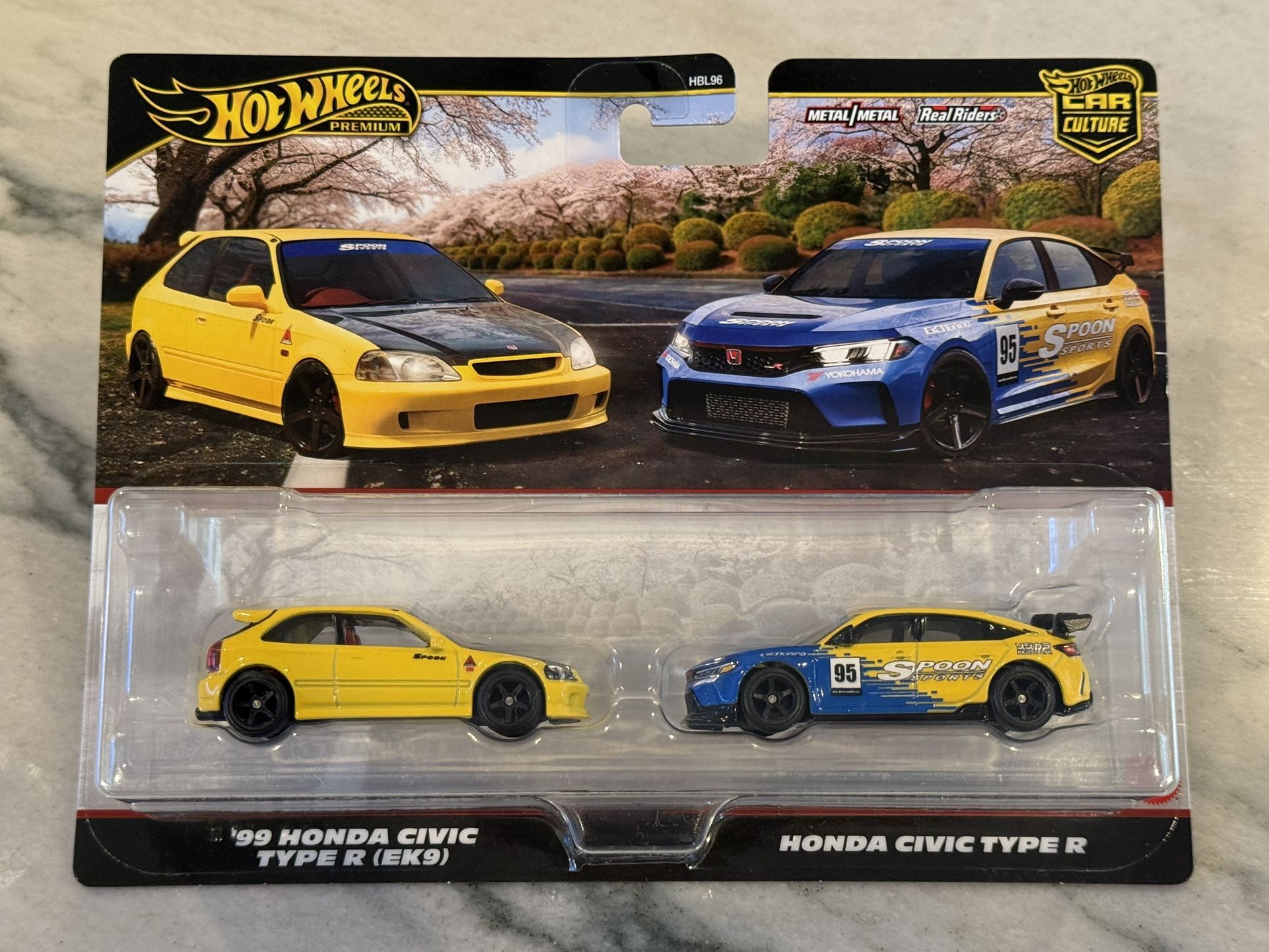 Premium Hotwheels Honda Type R Two Pack