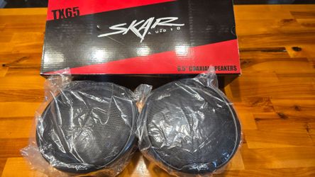 Skar Audio TX65 6.5" 200W 2-Way Elite Coaxial Car

Speakers, Pair