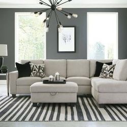 Brand New Stone Grey Sectional