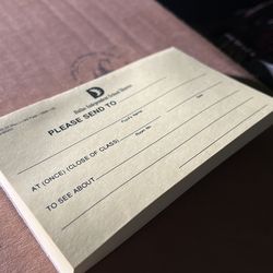 Dallas Schools Post It Notes