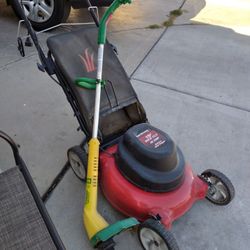 Lawn Mower And Weed Remover