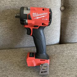  Milwaukee M18 FUEL GEN-3 18V Lithium-Ion Brushless Cordless 1/2 in. Compact Impact Wrench with Friction Ring (Tool-Only)