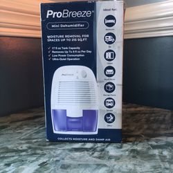 Brand New Pro Breeze Dehumidifier