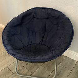 Blue Kids Saucer Chair  