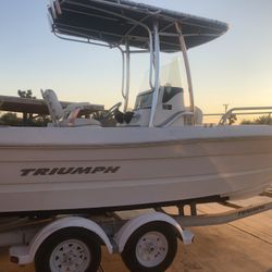 2008 Triumph Out motor Yamaha  150 two stroke