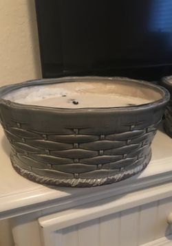 Set of Two Outdoor 3 Wick Ceramic Candles!