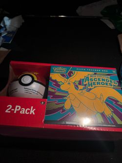 Pokeball Pokemon cards ETB Ascended Hereos
