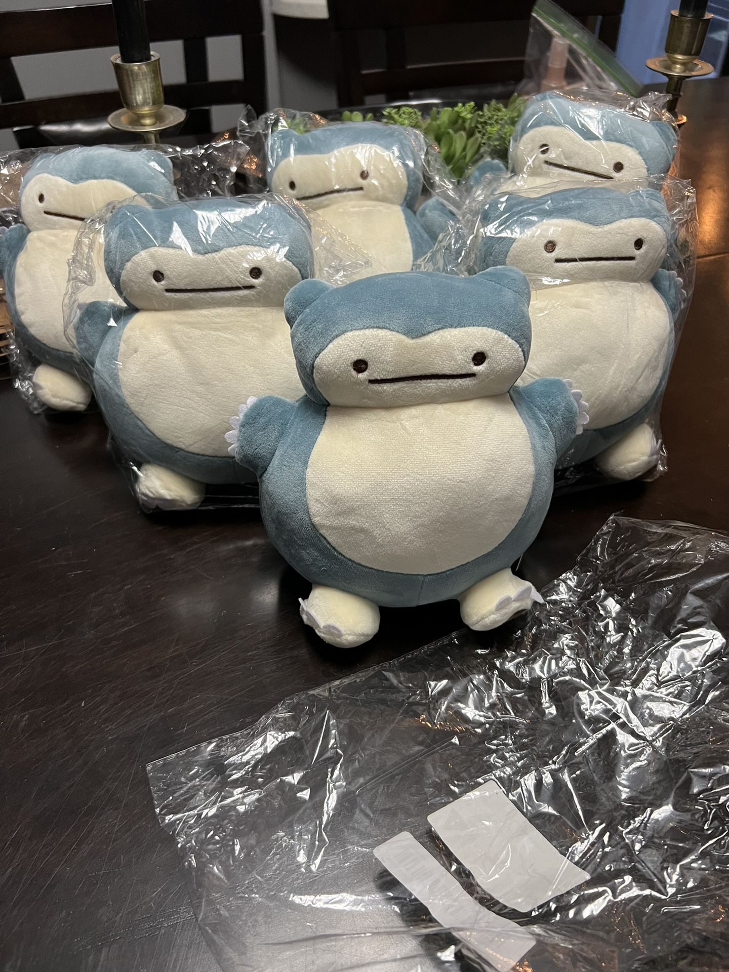 Snorlax/Ditto Pokemon Plush