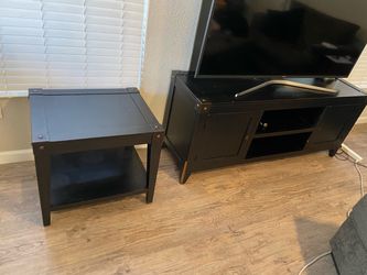 TV table and side table